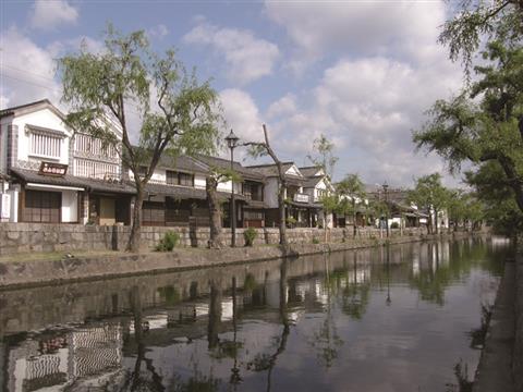 倉敷美観地区　c岡山県観光連盟